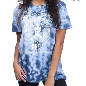 Obey Make Art Not War Tie Dye T-Shirt